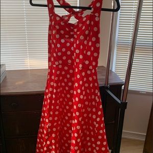 Polka Dot Halter dress